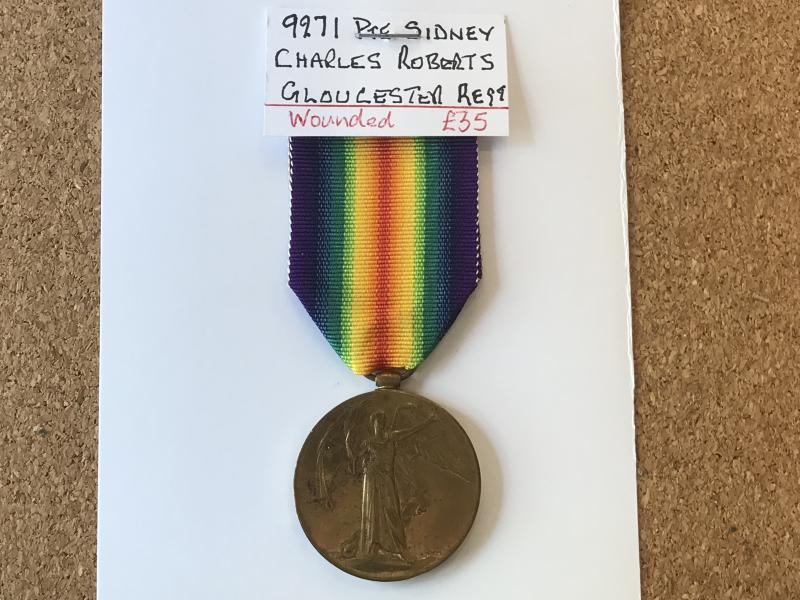 WW1 Victory Medal Gloucester Regt